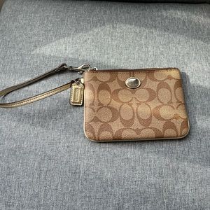 Coach wristlet